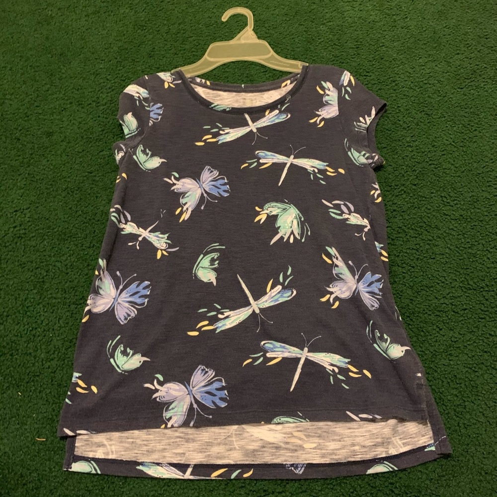 Dragon Fly Design Short Sleeve Shirt From So